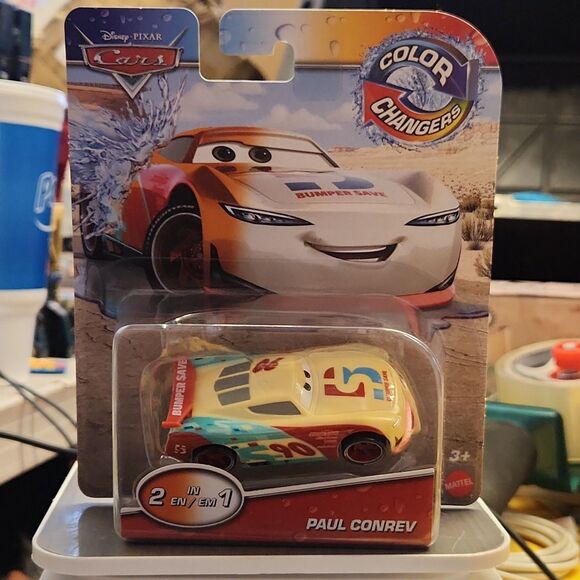Mattel Other - New Disney Pixar Cars Paul Conrev Color Changers 2019